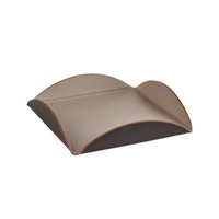 Immagine di Colombo Design ADJ vassoio 20 cm, per candele, cosmetici e fragranze, colore esterno chocolate e interno cappuccino 002106/04