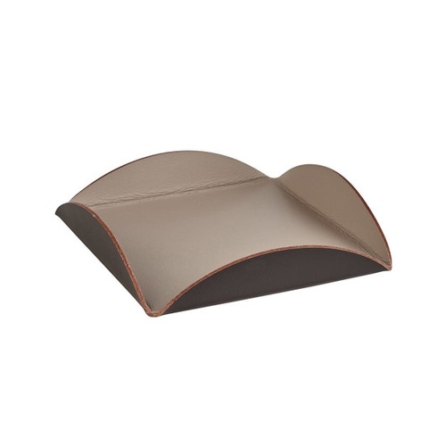 Immagine di Colombo Design ADJ vassoio 20 cm, per candele, cosmetici e fragranze, colore esterno chocolate e interno cappuccino 002106/04