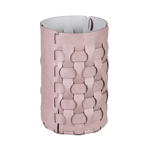 Immagine di Colombo Design ADJ DUBAI cestino per bagno Ø 22 H.35 cm, colore esterno ash rose e interno oyster 223507/02
