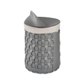 Immagine di Colombo Design ADJ DUBAI cestino porta biancheria H.57 cm, senza coperchio, colore esterno grey e interno black 205703/01