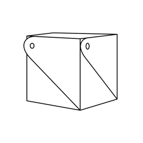 Immagine di Colombo Design ADJ MIU contenitore L.7 H.8 cm, per cosmetici, colore esterno panna cotta e interno white 05516/10