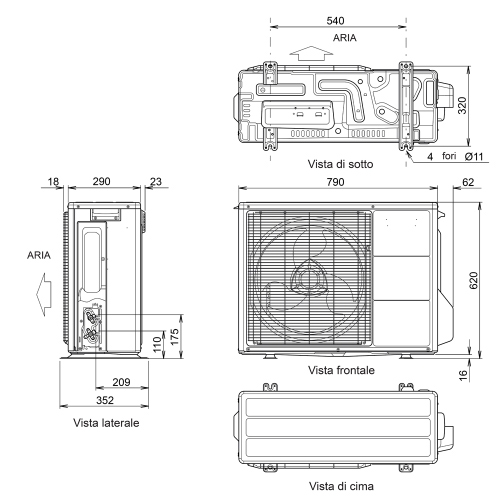 Immagine di Atlantic ALFEA HYBRID DUO GAS R 8-24 kW pompa di calore aria-acqua per riscaldamento e bollitore 120 l per produzione ACS, con caldaia a condensazione integrata 522840