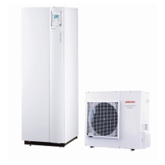 Immagine di Atlantic ALFEA HYBRID DUO GAS R 8-24 kW pompa di calore aria-acqua per riscaldamento e bollitore 120 l per produzione ACS, con caldaia a condensazione integrata 522840