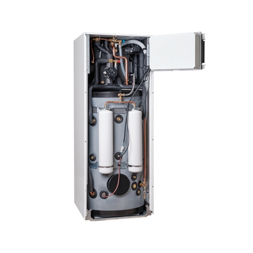 Immagine di Immergas MAGIS HERCULES PRO MINI 6 Pompa di calore aria-acqua monofase con unità motocondensante esterna e unità interna a basamento con accumulo ACS da 180 litri 3.034093