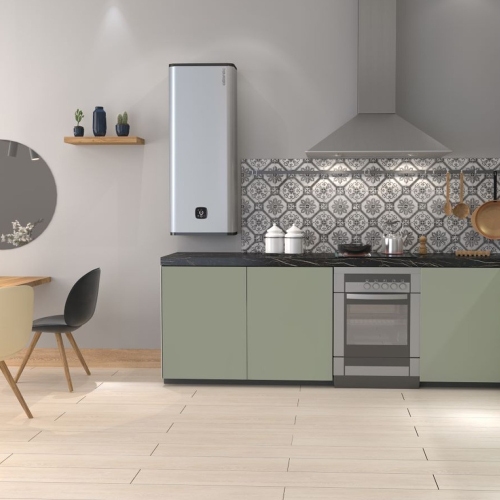 Immagine di Atlantic VERTIGO STEATITE WI-FI 50 WATERDROP scaldabagno 40 litri, compatto ed efficiente, ultrapiatto e connettività Wi-Fi 831217