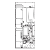 Immagine di Baxi ALYA 4-6 H WI-FI modulo con integrazione caldaia (24 kW) con bollitore 150 litri, senza pompa di calore A7818084