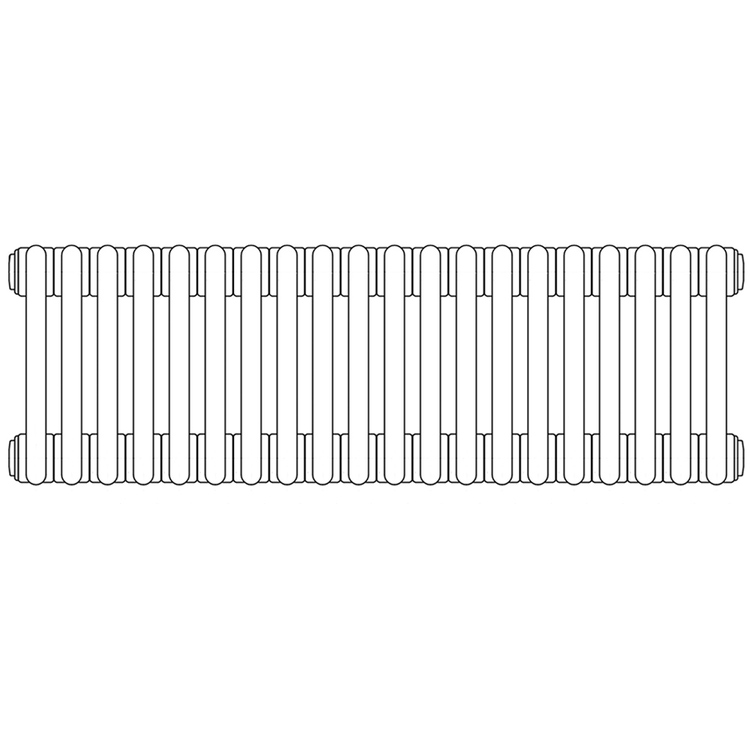 Immagine di Irsap TESI 6 radiatore per sostituzione A, 20 elementi H.66,5 L.90 P.22 cm, colore bianco finitura lucido RT606652001IRNON01