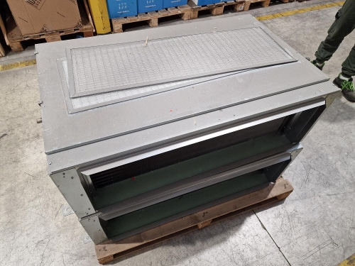 Immagine di Sabiana Maestro MTL-ECM 34 (PRODOTTO OUTLET SENZA CONFEZIONE) Ventilconvettore canalizzabile con motore elettrico asincrono, ad alta prevalenza, con scheda inverter, 4 ranghi  0034313-OUT