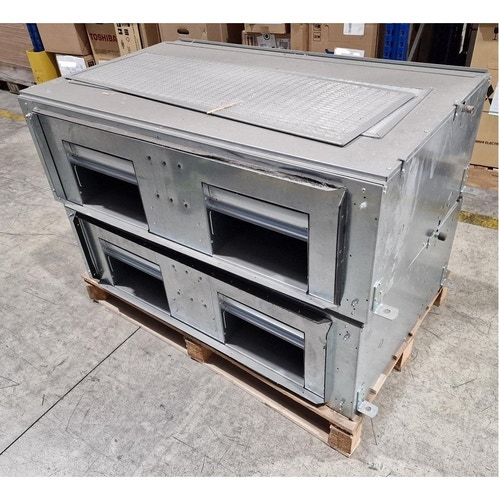 Immagine di Sabiana Maestro MTL-ECM 34 (PRODOTTO OUTLET SENZA CONFEZIONE) Ventilconvettore canalizzabile con motore elettrico asincrono, ad alta prevalenza, con scheda inverter, 4 ranghi  0034313-OUT