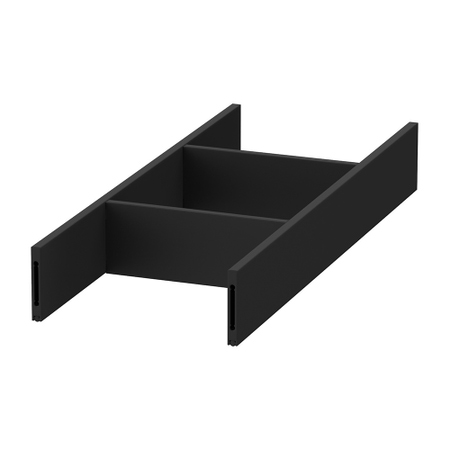 Immagine di Duravit Suddivisione interna, verniciato a polvere, per basi sottolavabo, colore nero diamante UV9579000000000