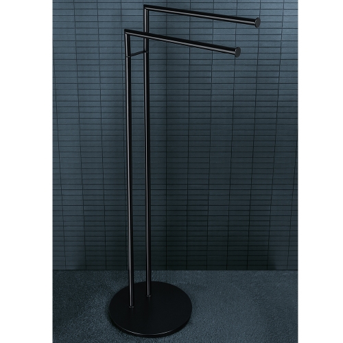 Immagine di Colombo Design MINI piantana con due porta salvietta, finitura cromo B4038CR