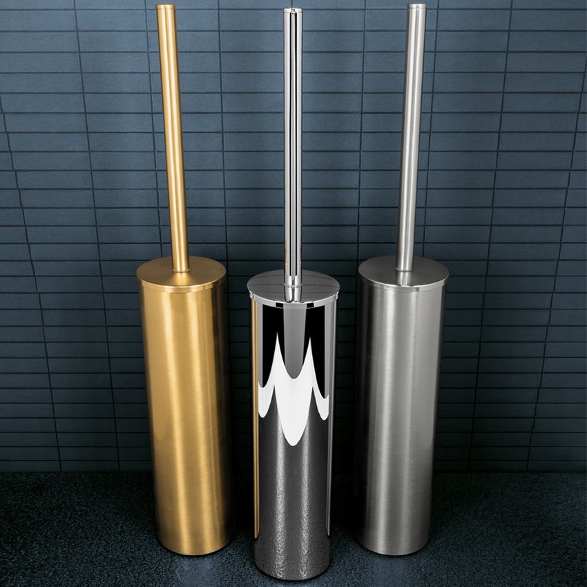 Immagine di Colombo Design MINI porta scopino da appoggio, colore nero finitura opaco B4006NM