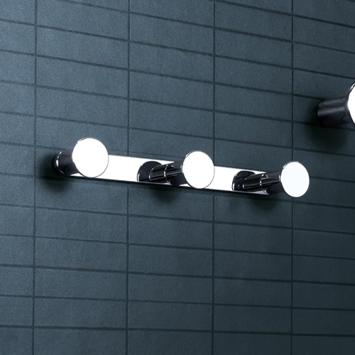 Immagine di Colombo Design MINI appenditutto triplo, colore nero finitura opaco CD117NM