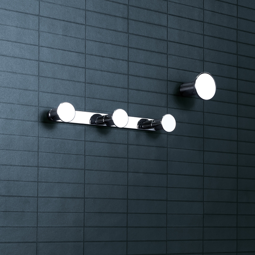 Immagine di Colombo Design MINI appenditutto singolo, colore nero finitura opaco CD107NM