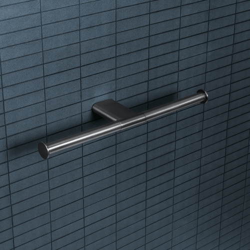 Immagine di Colombo Design MINI porta rotolo doppio, finitura cromo B4090CR