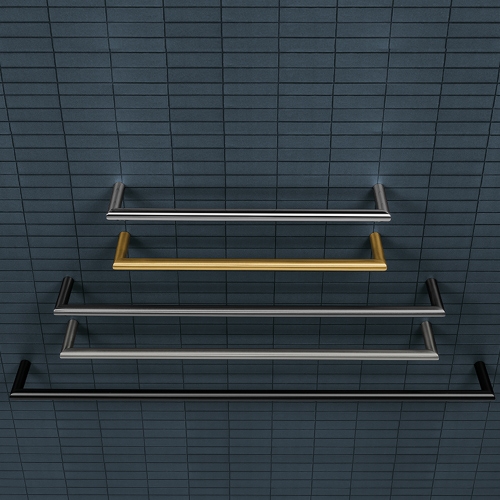 Immagine di Colombo Design MINI porta salviette L.61 cm, colore nero finitura opaco B4011NM