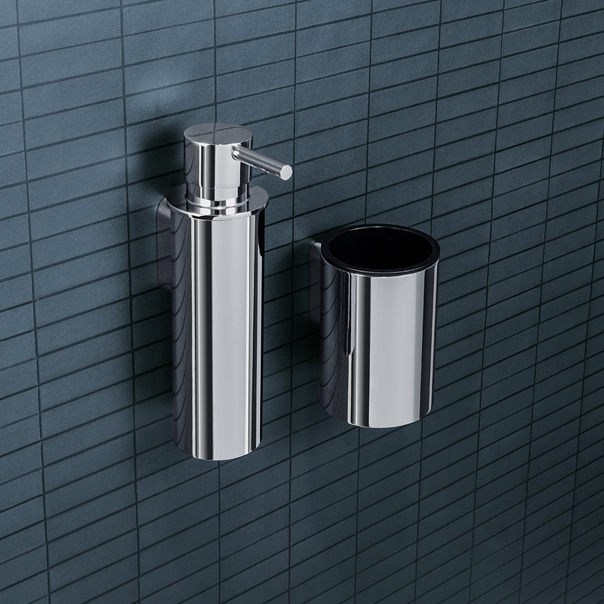 Immagine di Colombo Design MINI spandisapone da 0,15 l, finitura cromo B9342CR