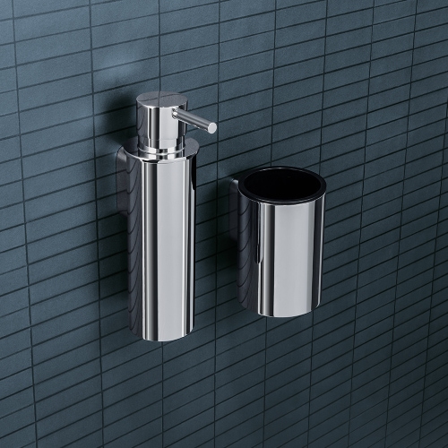 Immagine di Colombo Design MINI porta bicchiere, finitura cromo B4002CR