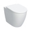 Immagine di Geberit ICON set sanitari a pavimento, vaso RIMFREE, con sedile a chiusura ammortizzata, bidet monoforo con troppopieno, colore bianco finitura lucido 502.383.00.1+502.384.00.1