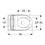 Immagine di Geberit ICON set sanitari a pavimento, vaso RIMFREE, con sedile a chiusura ammortizzata, bidet monoforo con troppopieno, colore bianco finitura lucido 502.383.00.1+502.384.00.1