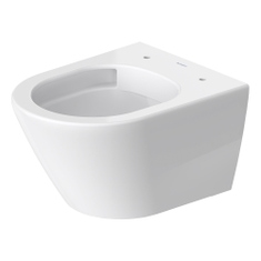 Immagine di Duravit D-NEO COMPACT vaso sospeso Rimless, a cacciata, senza brida e senza sedile, colore bianco finitura lucido 2588090000