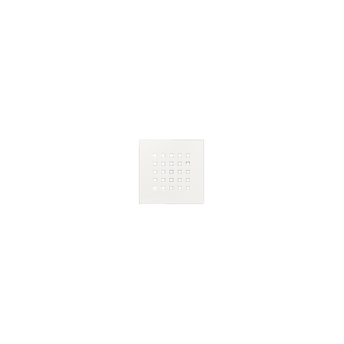 RCR S19531 Griglia copripiletta per piatti doccia Basic ardesia, un lato  verniciato colore bianco