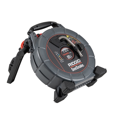Immagine di Ridgid Sistema NANOreel con telecamera di ispezione CA-350, cavo 25 m per tubazioni da 1" a 2" (25-51 mm) 77583
