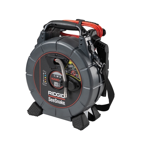 Immagine di Ridgid Sistema NANOreel con telecamera di ispezione CA-350, cavo 25 m per tubazioni da 1" a 2" (25-51 mm) 77583