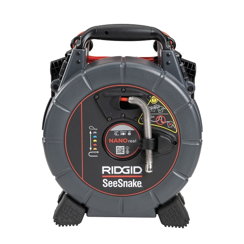 Immagine di Ridgid Sistema NANOreel con telecamera di ispezione CA-350, cavo 25 m per tubazioni da 1" a 2" (25-51 mm) 77583