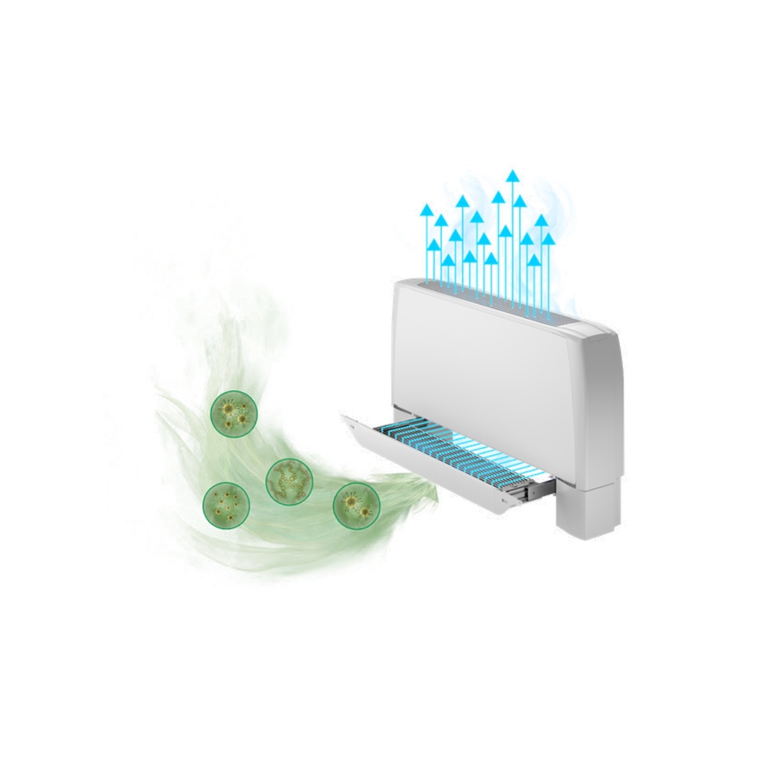 Immagine di Sabiana CRY-P G1 Filtro elettrostatico attivo a piastre Crystall, con piedini grandezza 1 e attacchi sinistri, per serie CRC/CRC-ECM 9066711