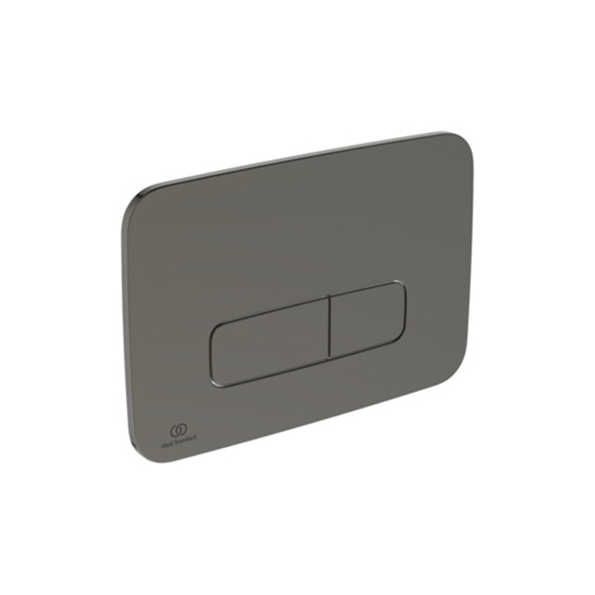 Immagine di Ideal Standard OLEAS™ M3 placca di comando per azionamento risciacquo cassette Prosys, finitura magnetic Grey R0459A5