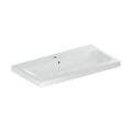 Immagine di Geberit ICON LIGHT lavabo L.90 cm, con foro rubinetteria e troppopieno, colore bianco finitura lucido 501.836.00.1
