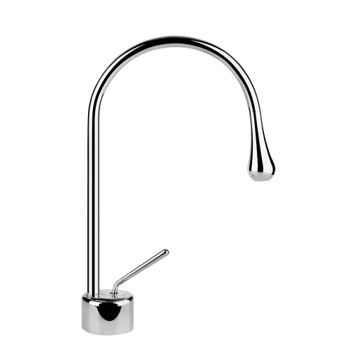 Immagine di Gessi GOCCIA miscelatore lavabo H.31 P.22 cm, senza scarico, con bocca girevole, finitura cromo 33601#031