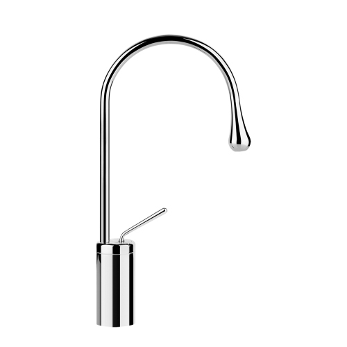 Immagine di Gessi GOCCIA miscelatore lavabo H.39 P.22 cm, senza scarico, con bocca girevole, finitura cromo 33604#031