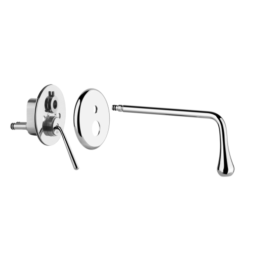 Immagine di Gessi GOCCIA miscelatore a parete P.30 cm, senza scarico, senza corpo incasso, finitura cromo 33690#031