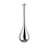 Immagine di Gessi GOCCIA soffione per doccia H.218 cm, anticalcare, installazione a soffitto, Ø 15.2 cm, finitura cromo 33753#031