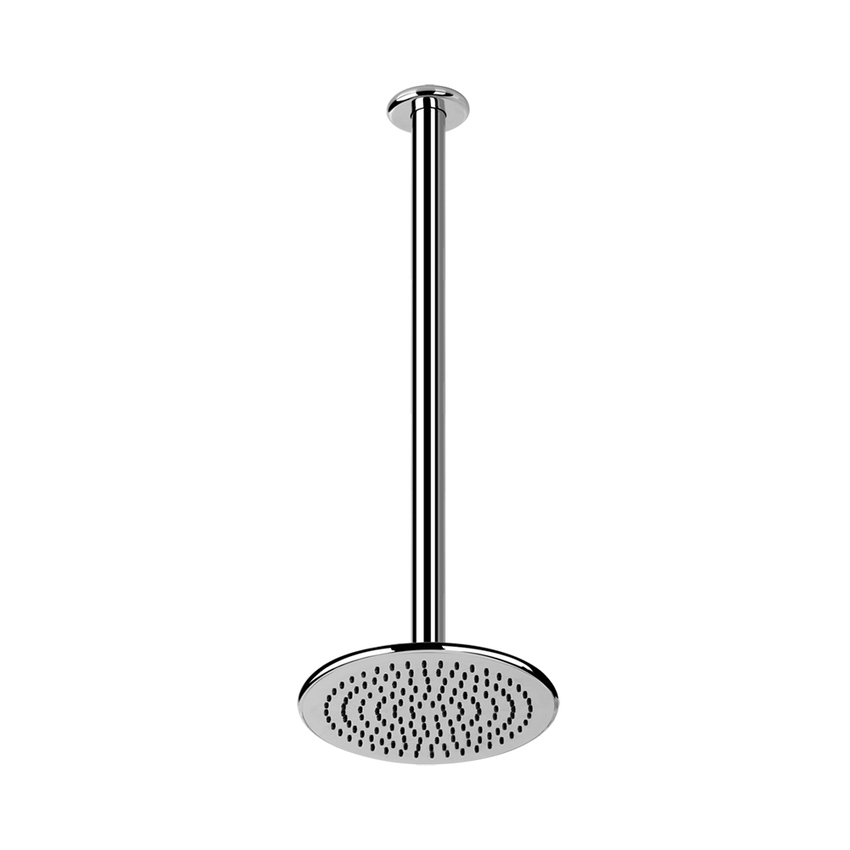 Immagine di Gessi GOCCIA soffione anticalcare per doccia, a soffitto, orientabile e personalizzabile, finitura cromo 33764#031