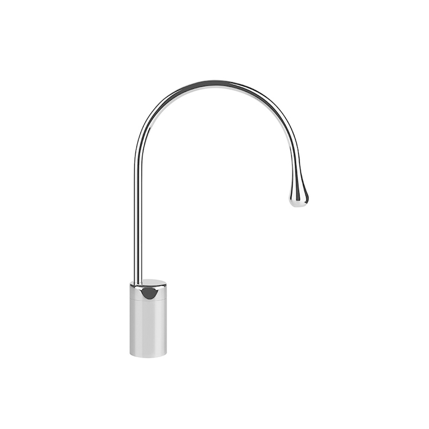 Immagine di Gessi GOCCIA bocca per lavabo H.43 P.27 cm, senza scarico, bocca fissa, finitura cromo 33855#031