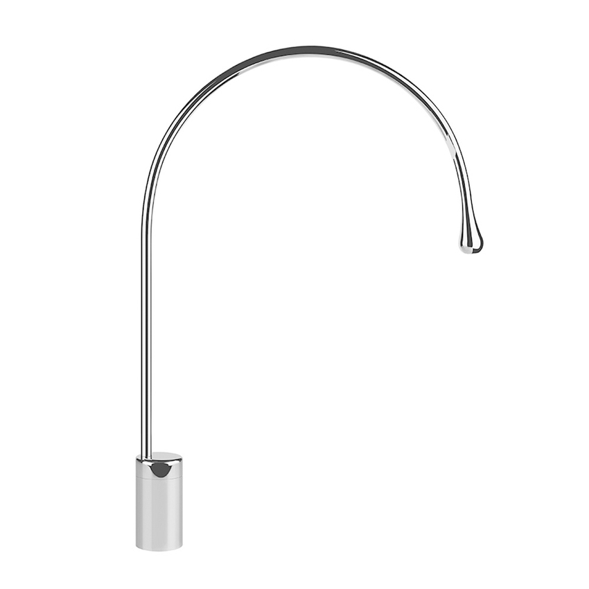 Immagine di Gessi GOCCIA bocca per lavabo H.65 P.43 cm, senza scarico, bocca fissa, finitura cromo 33856#031