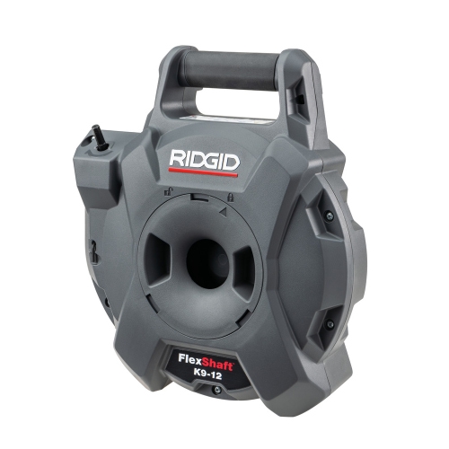 Immagine di Ridgid Kit composto da FlexShaft K9-12 stasatrice per pulizia da parete a parete 1 1/4"-2", testa di penetrazione a sfera per K9-10 per tubi 40-50 mm e demolitore FlexShaft K9-102, per tubi 50 mm 76188+71838+64298