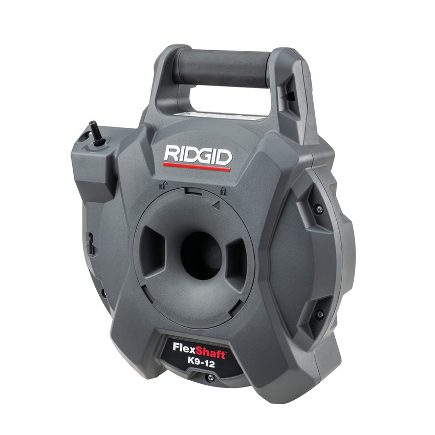 Immagine di Ridgid Kit composto da FlexShaft K9-12 stasatrice per pulizia da parete a parete 1 1/4"-2", testa di penetrazione a sfera per K9-10 per tubi 40-50 mm e demolitore FlexShaft K9-102, per tubi 50 mm 76188+71838+64298