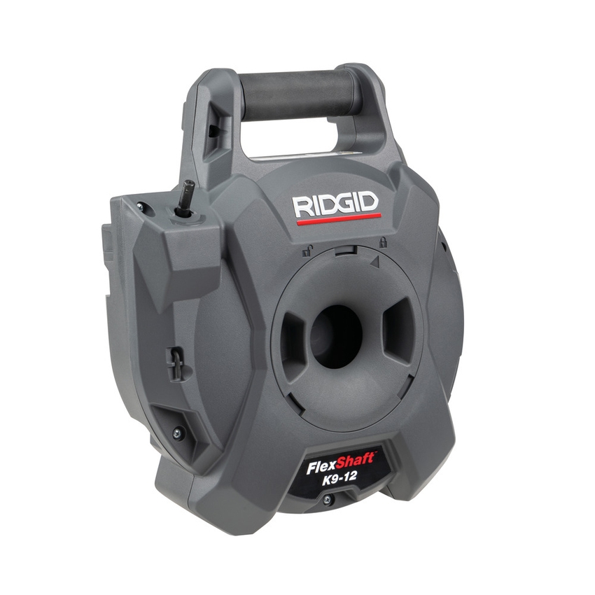 Immagine di Ridgid Kit composto da FlexShaft K9-12 stasatrice per pulizia da parete a parete 1 1/4"-2", testa di penetrazione a sfera per K9-10 per tubi 40-50 mm e demolitore FlexShaft K9-102, per tubi 50 mm 76188+71838+64298