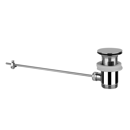 Immagine di Gessi Piletta per lavabo da 1 1/4”, con salterello e troppopieno, finitura cromo 29263#031