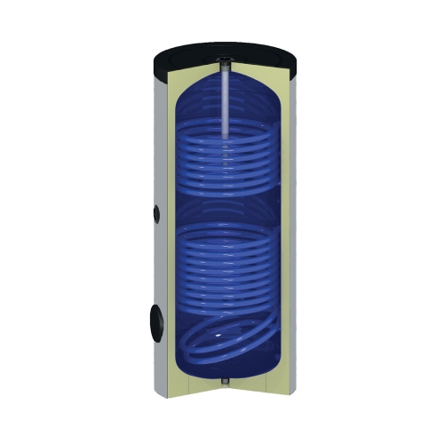 Immagine di ACV TST 2CO 2000C Bollitore vetrificato a doppio serpentino capacità 2000 litri (Isolamento già montato) 003194