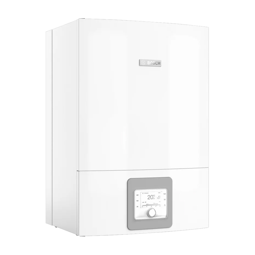 Immagine di Bosch CSH3400iAW 6 ORS Pompa di calore aria/acqua reversibile splittata monofase CS3400iAWS 6 OR-S e unità interna HC3400iAW 8 I abbinabile ad un generatore ausiliario (non incluso) 7735252282