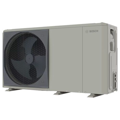 Immagine di Bosch Hybrid Compact Sistema ibrido con pompa di calore monoblocco CS2000AWF 8 R-S e caldaia a condensazione compatta GC2300W 24 P per SOLO riscaldamento 7735210144