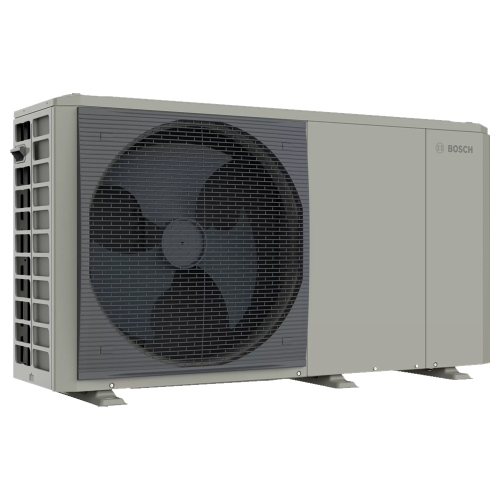 Immagine di Bosch Hybrid Compact Sistema ibrido con pompa di calore monoblocco CS2000AWF 8 R-S e caldaia a condensazione compatta GC2300W 24 P per SOLO riscaldamento 7735210144