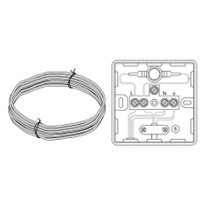 Immagine di Bosch Resistenza elettrica monofase controllata dall'unità esterna monoblocco per evitare che ghiacci l'acqua espulsa in fase di sbrinamento 7738602369