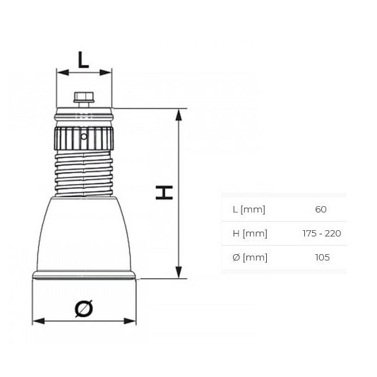Immagine di Tecnosystemi GENIUS 1000R HIGH ARTICULATED piedino a pavimento regolabile e snodabile (confezione 4 pezzi) 11105365