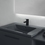 Immagine di Ideal Standard I.LIFE B lavabo top L.81 cm, monoforo, con troppopieno, colore grigio finitura lucido T460458